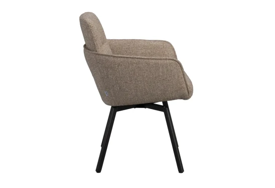 Alternative view of Kėdė Roswell dark beige, besisukanti NAUJIENA