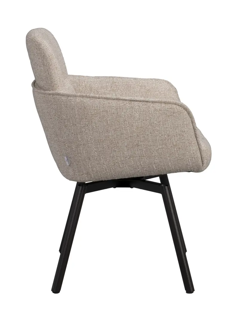 Kėdė Roswell light beige, besisukanti NAUJIENA - Image 3